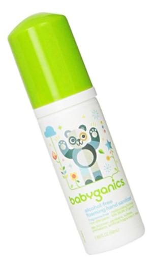 BabyGanics Alchohol Free Foaming Hand Sanitizer, On-the-Go, 1.69 Oz