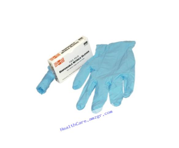 Pac-Kit by First Aid Only 21-026 Nitrile Non-Sterile Exam Glove, Large (Box of 4)