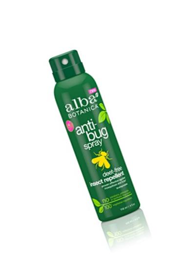 Alba Botanica Anti-Bug Spray, Deet-Free Insect Repellent, 6 Count