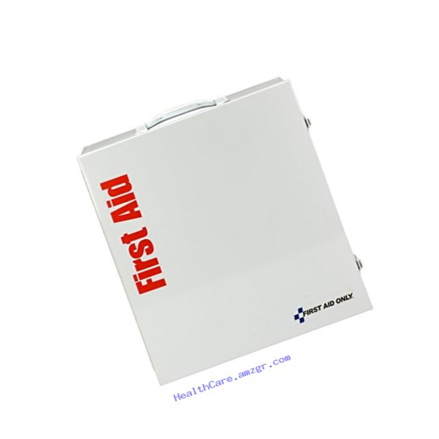 First Aid Only 90790 ANSI 2015 Compliant 3 Shelf First Aid Station without Medications