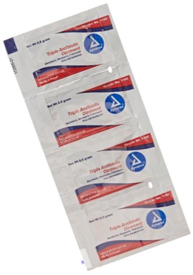First Voice TS-1180 Antibiotic Ointment (Box of 144)