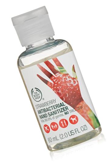 The Body Shop Strawberry Antibacterial Hand Sanitizer, 2.0-Fluid Ounce
