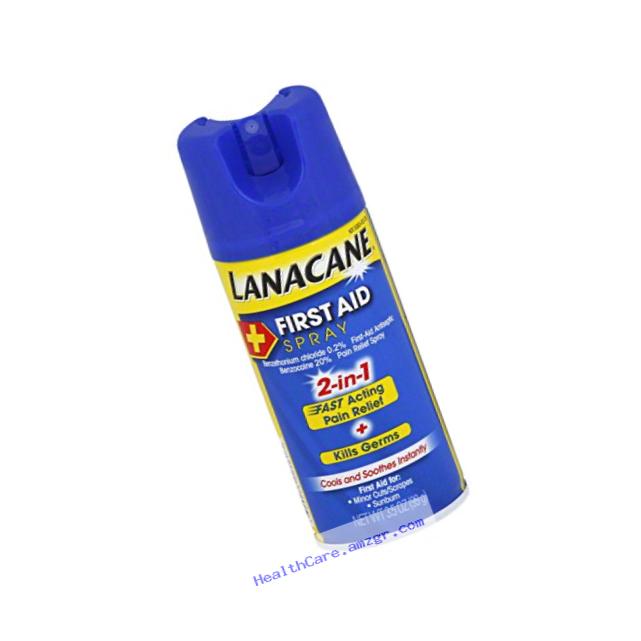 Lanacane First Aid Spray, 3.5 oz.