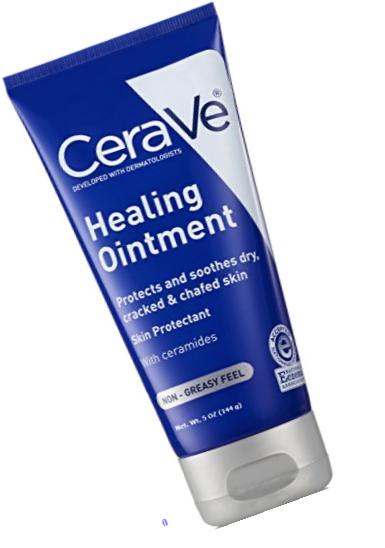 CeraVe Healing Ointment 5 oz with Hyaluronic Acid and Ceramides for Protecting and Soothing Cracked, Chafed Skin