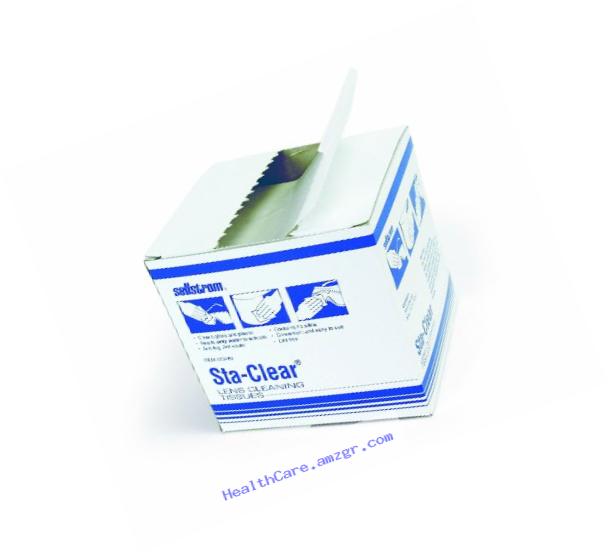 Sellstrom S23480 Sta-Clear Lens Cleaning Tissues in a Self-Dispensing Box - Anti-Fog Coating