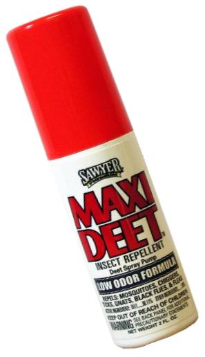 Sawyer Products SP718 Premium Maxi-DEET Insect Repellent, Pump Spray, 2-Ounce