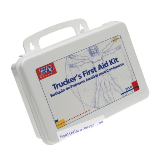 First Aid Only 16 Unit Trucker First Aid Kit, 88-Piece Kit