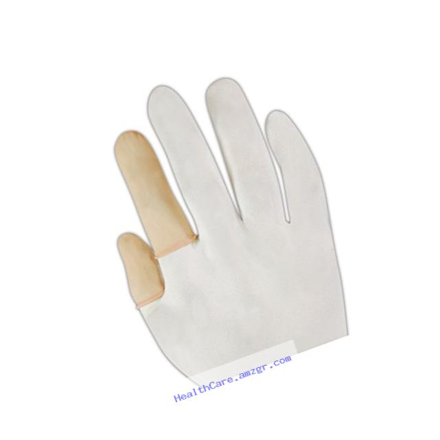 North by Honeywell 115LWR/S North by Honeywell 115LWRS White Disposable Powder-Free Latex Finger Cots, White , Small (Pack of 144)