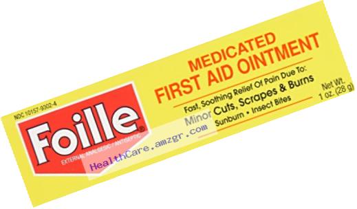 Foille Medicated First Aid Ointment, 1 Ounce (Pack of 6)