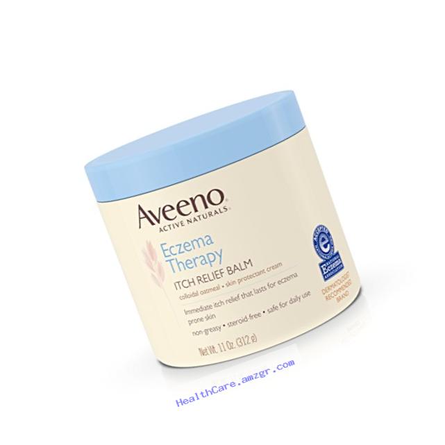 Aveeno Active Naturals Eczema Therapy Itch Relief Balm, 11oz