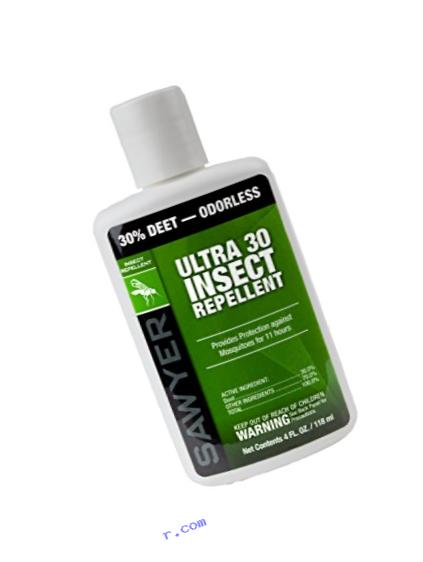 Sawyer Products SP534 Ultra 30 Insect Repellent Lotion, 4-Ounce