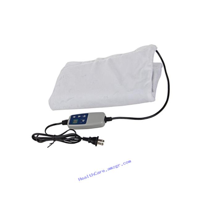 Durasage Infrared Heating Pad for Body Relief LCD Controller, Adjustable Velcro Straps, 120 Plus Degrees, White