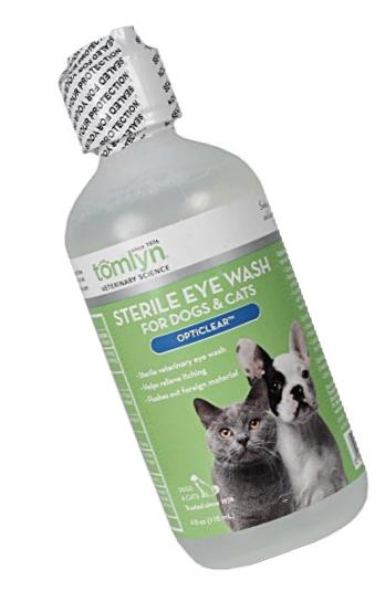 Tomlyn Sterile Eye Wash for Dogs and Cats,  (Opticlear) 4oz