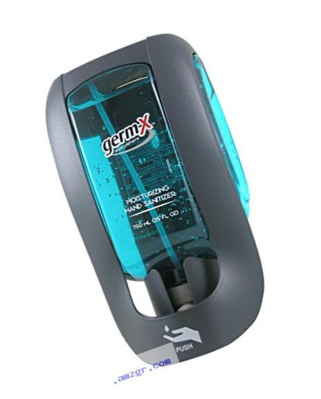 Germ-x OmniPod 1000042390 Moisturizing Hand Sanitizer Starter Kit, 750 mL, Teal