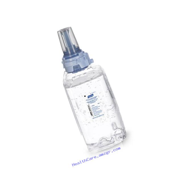 PURELL 8803-03 Advanced Instant Hand Sanitizer Gel, 1200 mL ADX-7, 3-pack, Refill Clear Bottle
