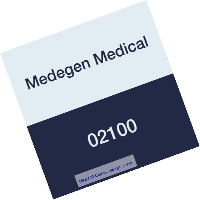 Medegen Medical 02100 Perineal Bottle, Screw Cap, 8 oz., Clear, Plastic (Pack of 50)
