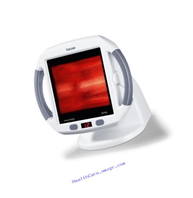 Beurer Infrared Heat Lamp for Muscle Pain and Cold Relief, Light Therapy and Portable