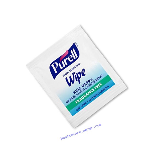 PURELL Hand Sanitizing Alcohol Wipes - Portable Individually Wrapped Wipes (Pack fo 300) - 9020-06-EC