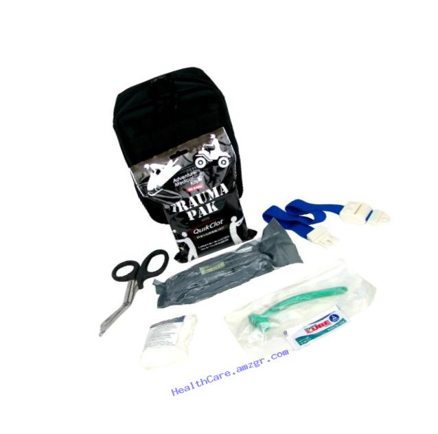 Ever Ready First Aid Meditac Tactical Trauma IFAK Kit with Trauma Pack Quickclot and Israeli Bandage in Molle Pouch