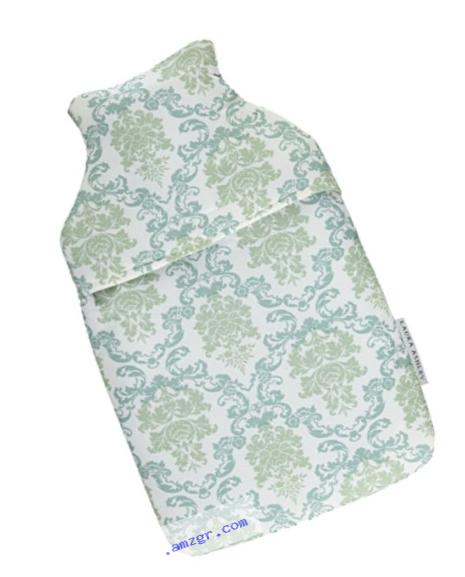 Laura Ashley Hot Water Bottle With Cover, Delanc Duck Egg