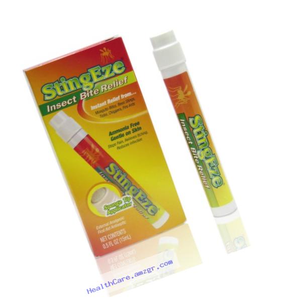 StingEze Insect Bite Itch Relief Dauber, 0.5-Ounce