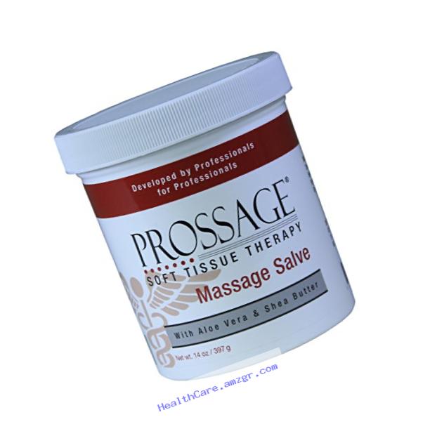 Prossage Heat Warming Relief Massage Salve for Deep Tissue Massage and Therapuetic Massage, Topical Pain Reliever for Soft Tissue Mobilization, IASTM, Graston, Muscle Pain Relief, 14 Ounce Jar