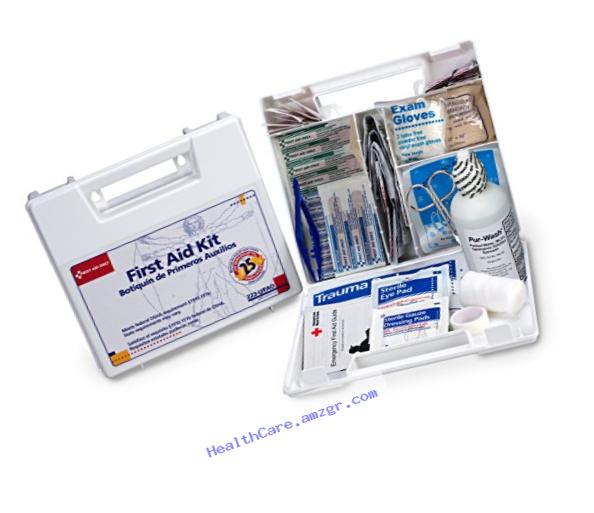 First Aid Only 25 Person First Aid Kit, 107 Pieces, 10 Count
