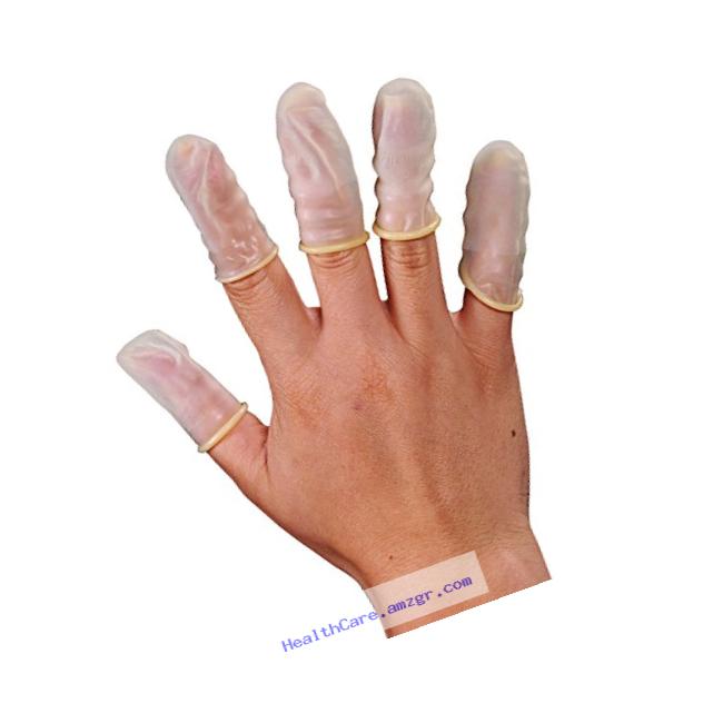 Ship Now Supply SNGLV2201XL Latex Finger Cots, Powder-Free, Xlarge, White (Pack of 720)