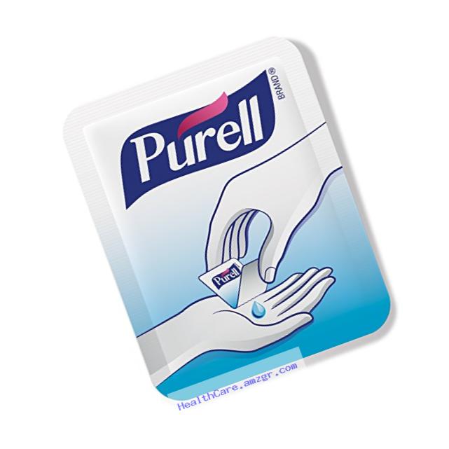 PURELL  Advanced Hand Sanitizer Singles - Travel Size Single Use Individual Portable Packets, 125 count Self Dispensing Packets in a Display Box - 9620-12-125EC